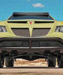 Green Military Pontiac Aztek Paint By Numbers