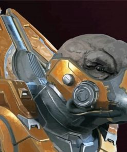 Grunt Halo Infinite Paint By Numbers