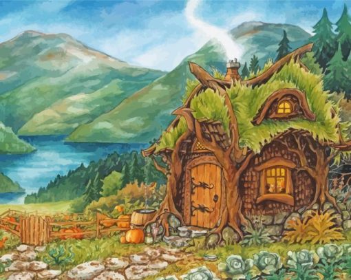 Hagrids House Paint By Numbers