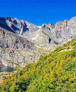 Hike Chasm Lake Mountain Trails Paint By Numbers