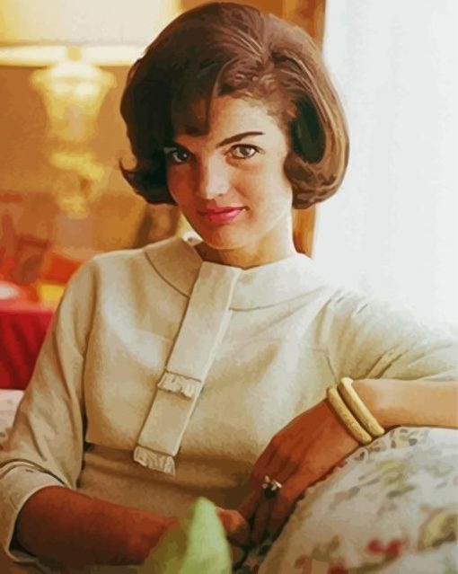 Jacqueline Kennedy Onassis Paint By Numbers