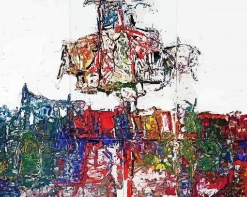 Jean Paul Riopelle Paint By Numbers