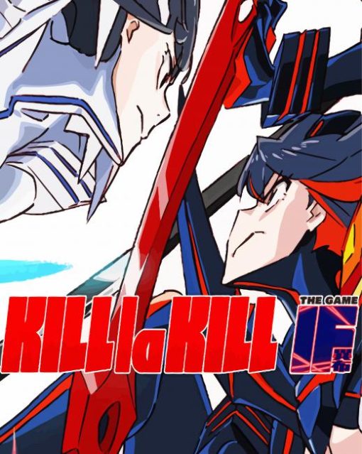 Kill La Kill Poster Paint By Numbers