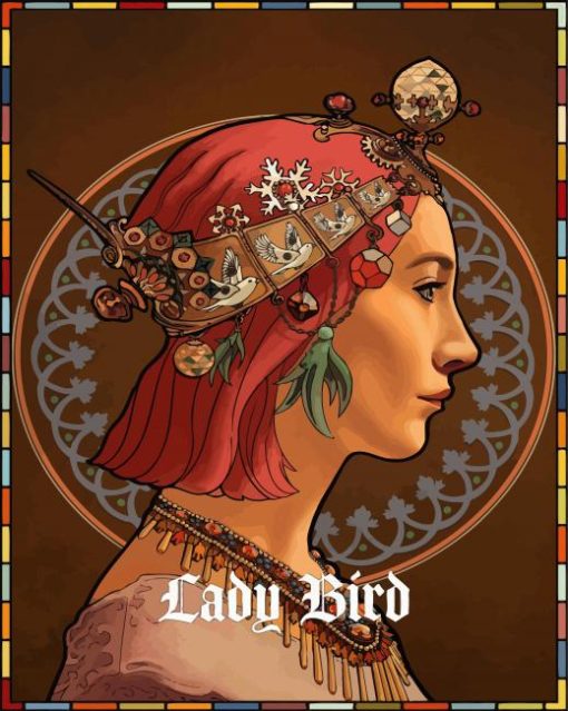 Lady Bird Paint By Numbers