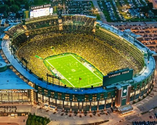 Lambeau Paint By Numbers