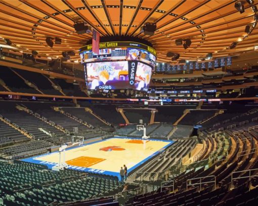 Madison Square Garden Paint By Numbers