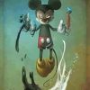 Mickey Mouse Dark Disney Paint By Numbers