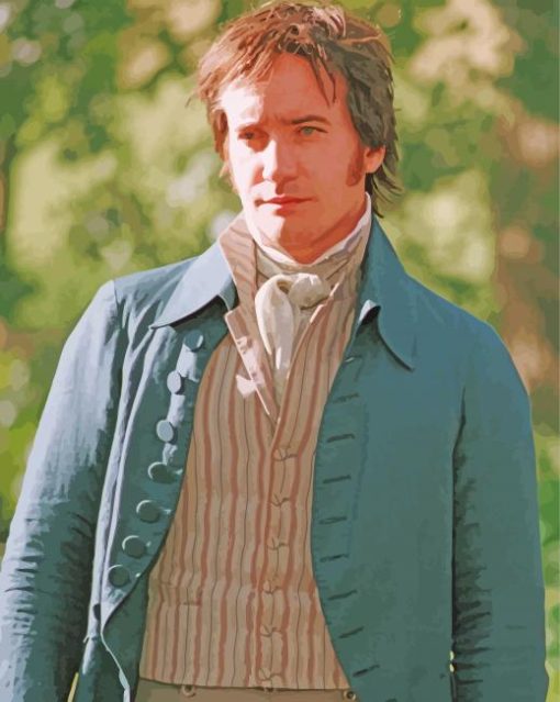 Mr Fitzwilliam Darcy Paint By Numbers