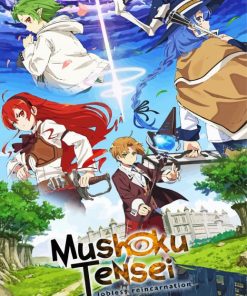 Mushoku Tensei Anime Paint By Numbers