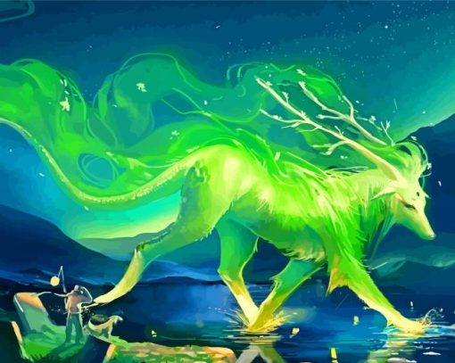 Mythical Creature Paint By Numbers