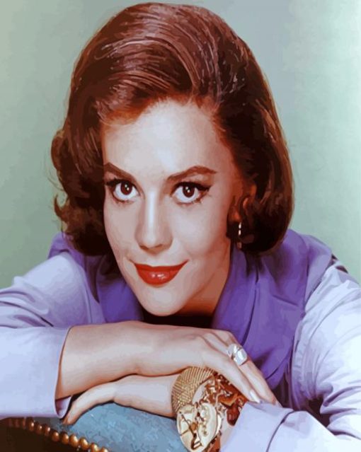 Natalie Wood Actress Paint By Numbers