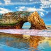 Natural Bridges Monterey Bay Paint By Numbers