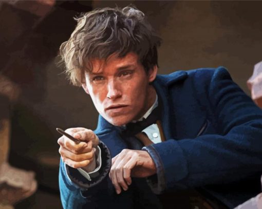 Newt Scamander Paint By Numbers