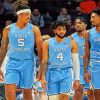 North Carolina Tar Heels Team Paint By Numbers