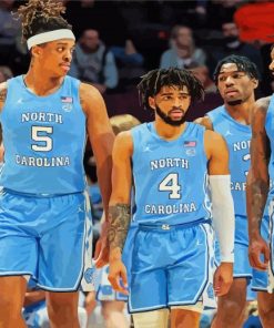 North Carolina Tar Heels Team Paint By Numbers