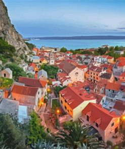 Omis Town Paint By Numbers