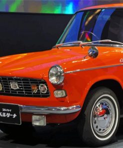 Orange Daihatsu Paint By Numbers