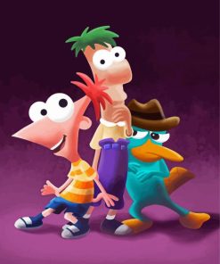 Phineas Paint By Numbers