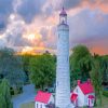 Point Clark Lighthouse Canada Paint By Numbers