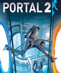 Portal 2 Game Poster Paint By Numbers