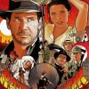 Raiders Of The Lost Ark Art Paint By Numbers