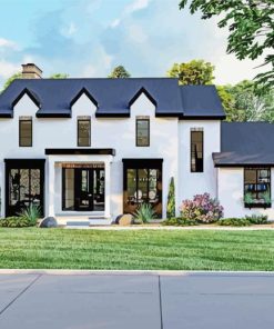 Southern Style Home Paint By Numbers