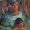 Seminole Indian Paint By Numbers