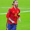 Sergio Ramos Spanish National Team Paint By Numbers