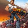 Serious Sam Game Poster Paint By Numbers