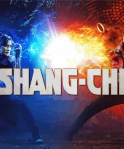 Shang Chi And The Legend Of The Ten Rings Poster Paint By Numbers