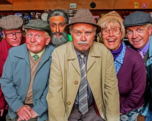 Still Game Characters Paint By Numbers