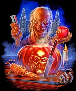 Tales From The Crypt Creepy Art Paint By Numbers