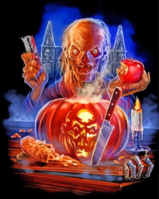 Tales From The Crypt Creepy Art Paint By Numbers