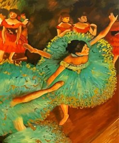 The Green Dancer Paint By Numbers