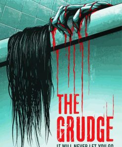 The Grudge It Will Never Let You Go Poster Paint By Numbers