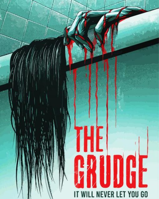 The Grudge It Will Never Let You Go Poster Paint By Numbers