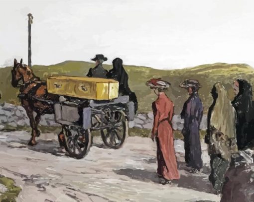 The Swinford Funeral By Jack Butler Yeats Paint By Numbers