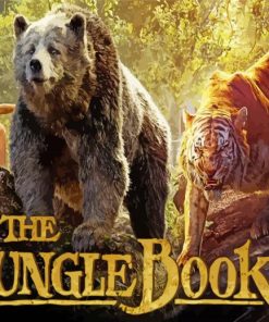 The Jungle Book Movie Paint By Numbers