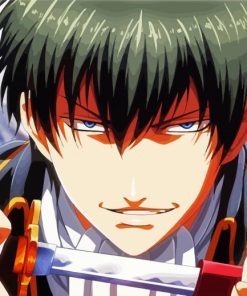 Toshiro Hijikata Gintama Anime Paint By Numbers