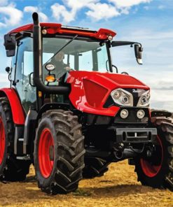 Tractor Zetor Paint By Numbers