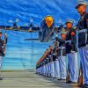 USMC Drill Team Paint By Numbers