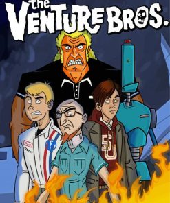 Venture Bros Poster Paint By Numbers