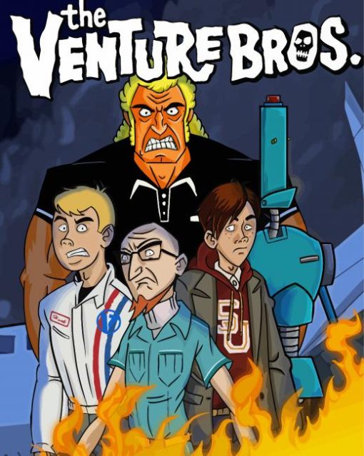 Venture Bros Poster Paint By Numbers