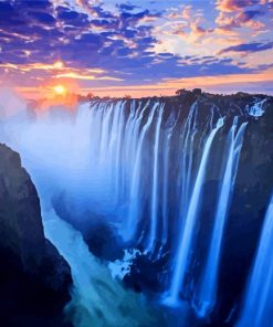 Victoria Falls Zambia Paint By Numbers