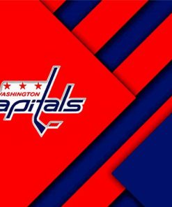 Washington Capitals Logo Paint By Numbers