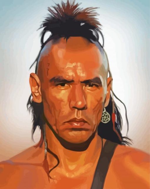 Wes Studi American Producer Paint By Numbers