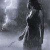 Woman In Storm Paint By Numbers