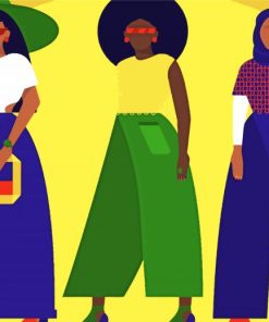 Women Of Color Paint By Numbers