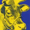 Yellow Cow Head Paint By Numbers