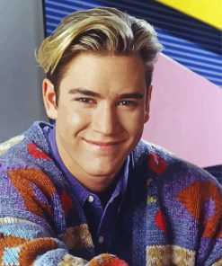 Young Mark Paul Gosselaar Paint By Numbers